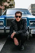 dozens of people go to work or travel by cars