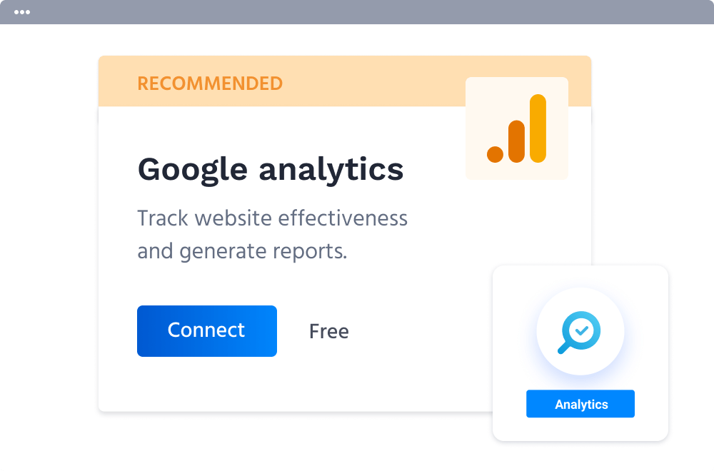 Track traffic sources with Google Analytics