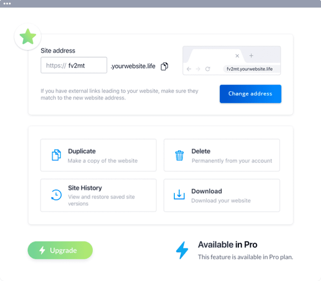 Illustration site addres